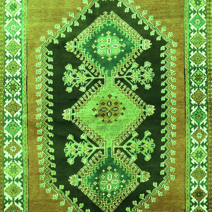 Persian Green Traditional Rug, tr824grn