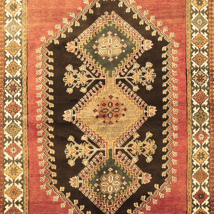 Persian Brown Traditional Rug, tr824brn