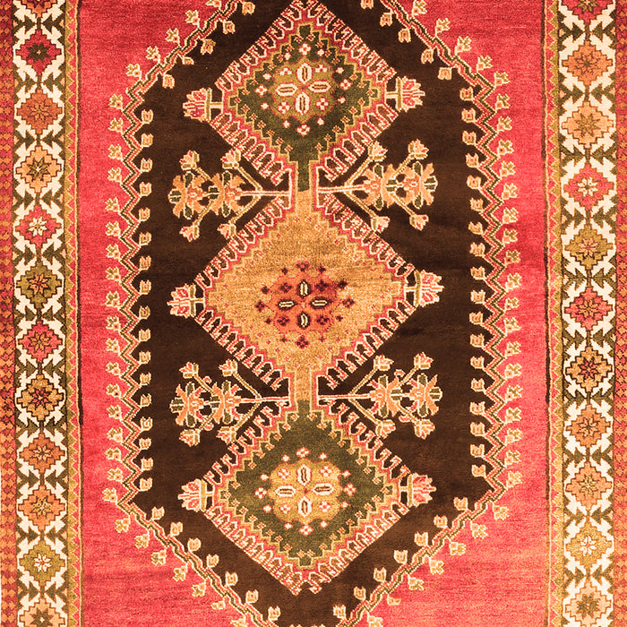 Persian Orange Traditional Rug, tr824org