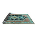 Sideview of Persian Light Blue Traditional Rug, tr824lblu