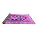 Sideview of Persian Purple Traditional Rug, tr824pur