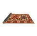 Sideview of Traditional Sand Brown Persian Rug, tr825