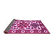 Sideview of Persian Purple Traditional Rug, tr825pur