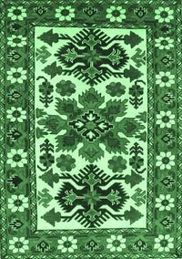 Persian Emerald Green Traditional Rug, tr825emgrn