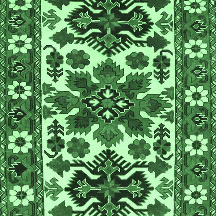 Persian Emerald Green Traditional Rug, tr825emgrn