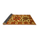 Sideview of Persian Yellow Traditional Rug, tr825yw