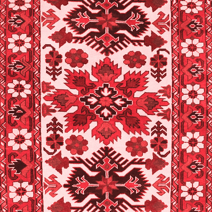 Machine Washable Persian Red Traditional Rug, wshtr825red
