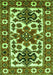 Persian Green Traditional Rug, tr825grn