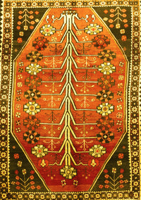 Persian Yellow Traditional Rug, tr826yw