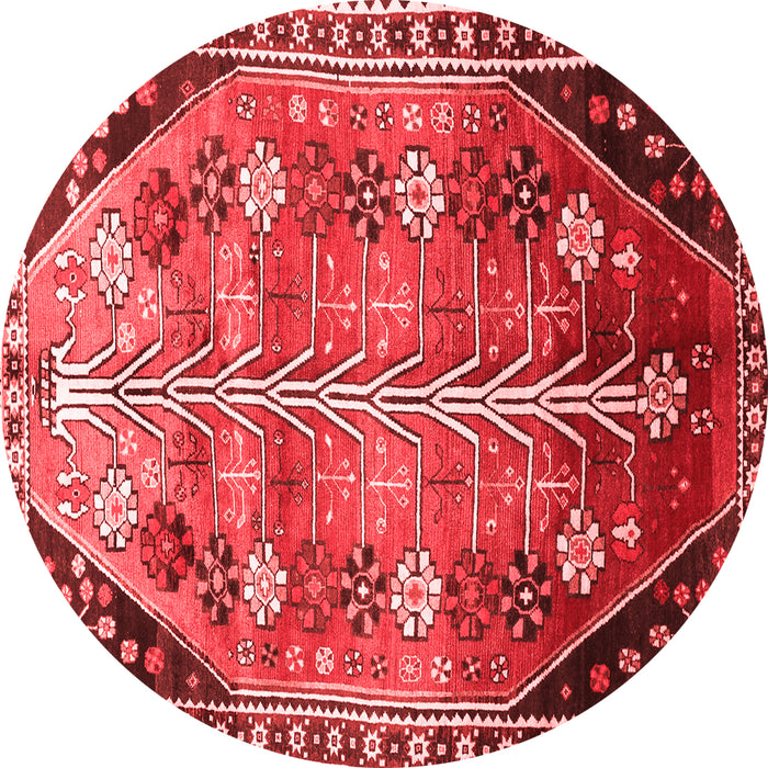 Machine Washable Persian Red Traditional Rug, wshtr826red