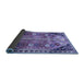 Sideview of Persian Blue Traditional Rug, tr826blu