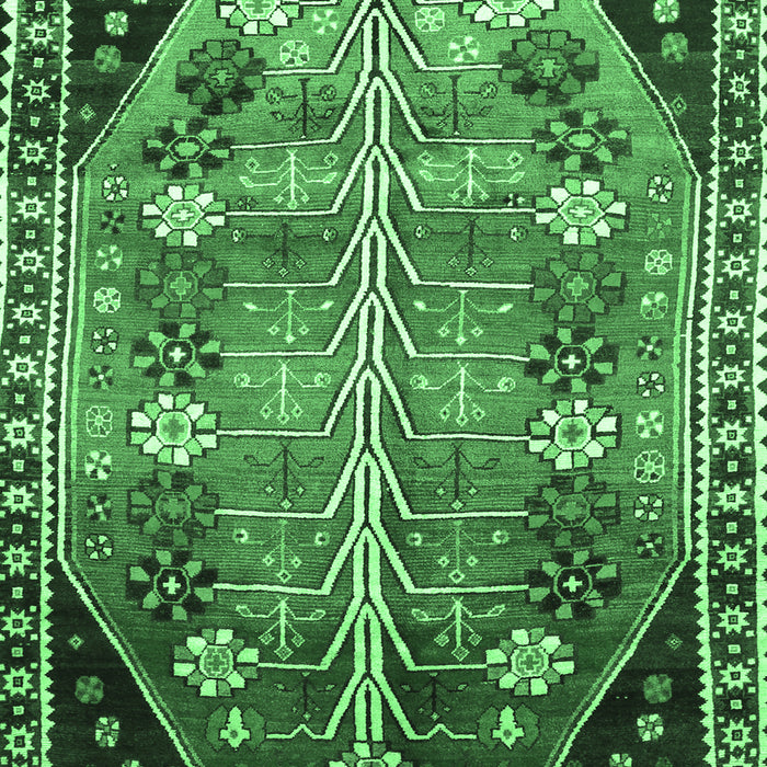 Persian Emerald Green Traditional Rug, tr826emgrn