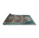 Sideview of Persian Light Blue Traditional Rug, tr826lblu