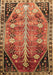 Persian Brown Traditional Rug, tr826brn