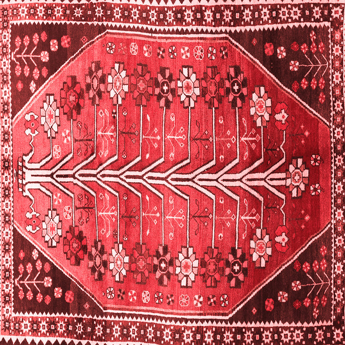 Machine Washable Persian Red Traditional Rug, wshtr826red