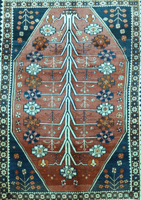 Persian Light Blue Traditional Rug, tr826lblu