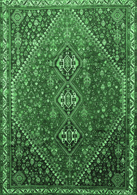 Persian Emerald Green Traditional Rug, tr828emgrn