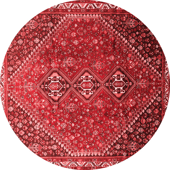 Machine Washable Persian Red Traditional Rug, wshtr828red