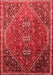 Persian Red Traditional Area Rugs