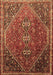 Persian Brown Traditional Rug, tr828brn