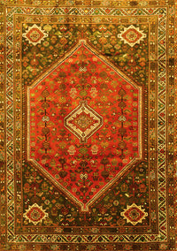 Persian Yellow Traditional Rug, tr829yw