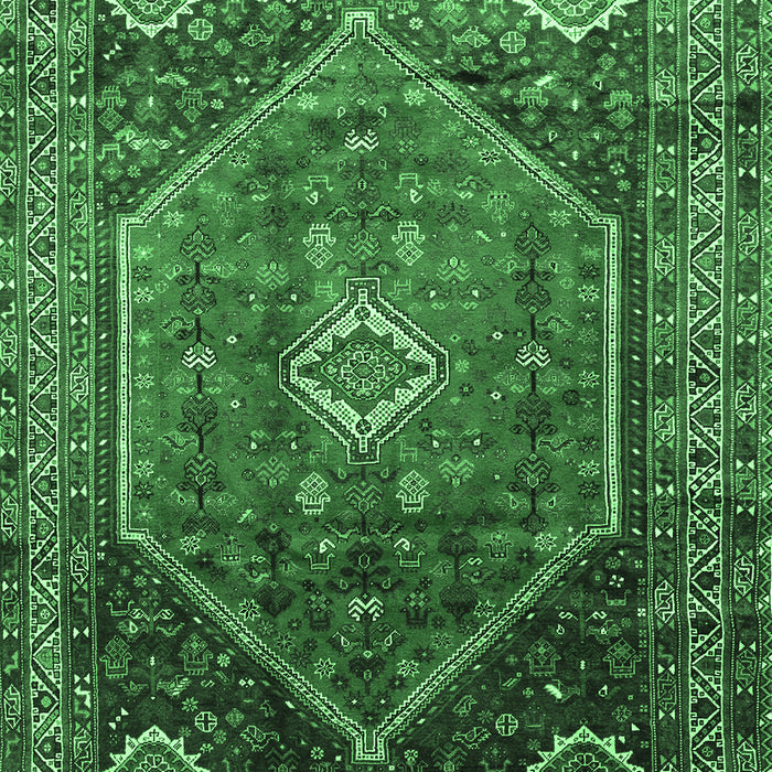 Persian Emerald Green Traditional Rug, tr829emgrn