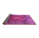 Sideview of Persian Purple Traditional Rug, tr829pur