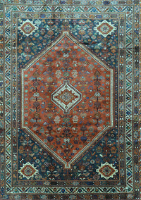 Persian Light Blue Traditional Rug, tr829lblu