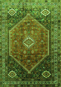 Persian Green Traditional Rug, tr829grn