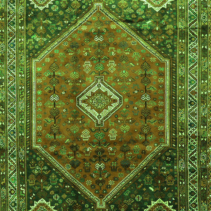 Persian Green Traditional Rug, tr829grn