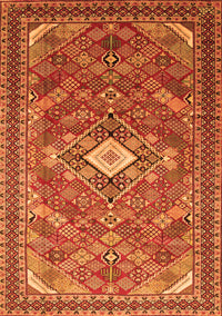 Persian Orange Traditional Rug, tr82org
