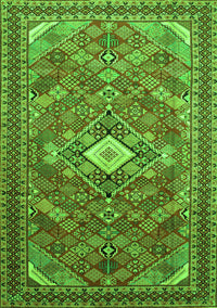 Persian Green Traditional Rug, tr82grn
