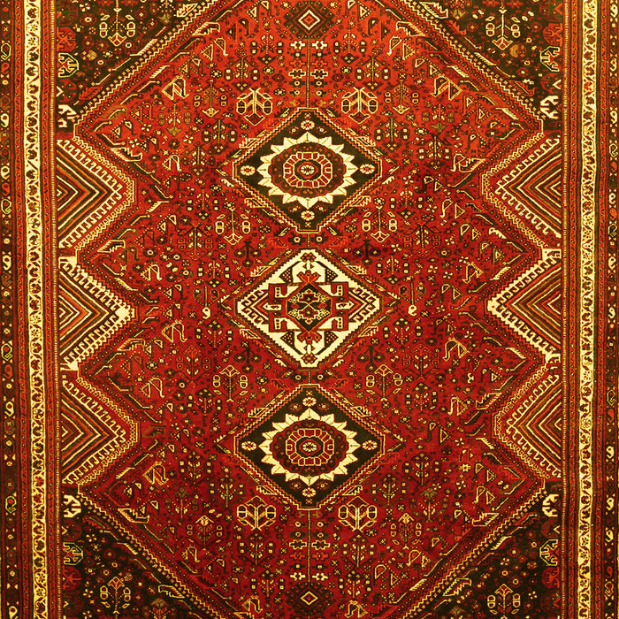 Persian Yellow Traditional Rug, tr831yw