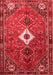 Persian Red Traditional Area Rugs