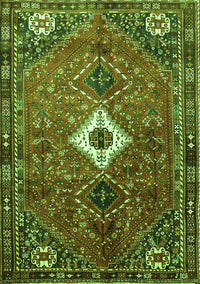 Persian Green Traditional Rug, tr832grn