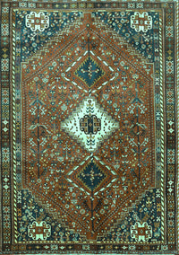 Persian Turquoise Traditional Rug, tr832turq