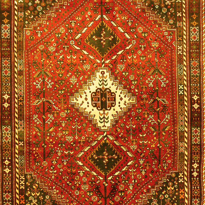 Persian Yellow Traditional Rug, tr832yw