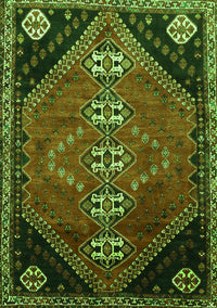 Persian Green Traditional Rug, tr833grn