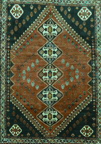 Persian Turquoise Traditional Rug, tr833turq