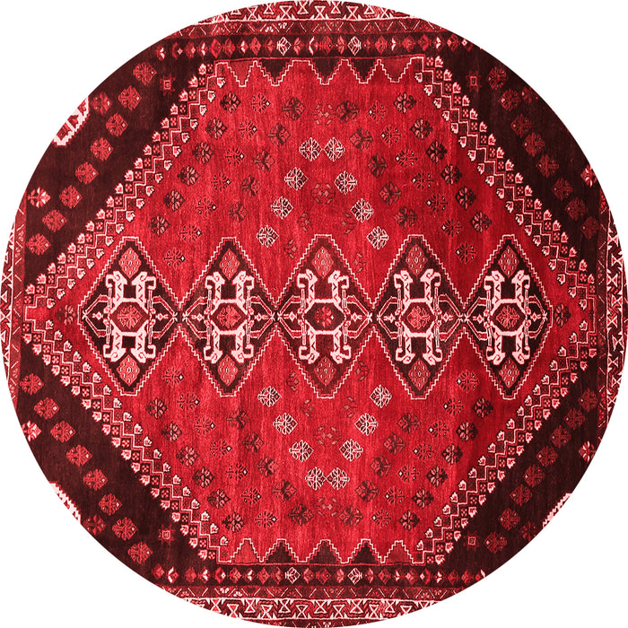 Machine Washable Persian Red Traditional Rug, wshtr833red
