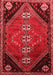 Persian Red Traditional Area Rugs