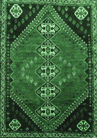 Persian Emerald Green Traditional Rug, tr833emgrn