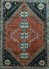 Persian Light Blue Traditional Rug, tr833lblu