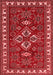 Persian Red Traditional Area Rugs