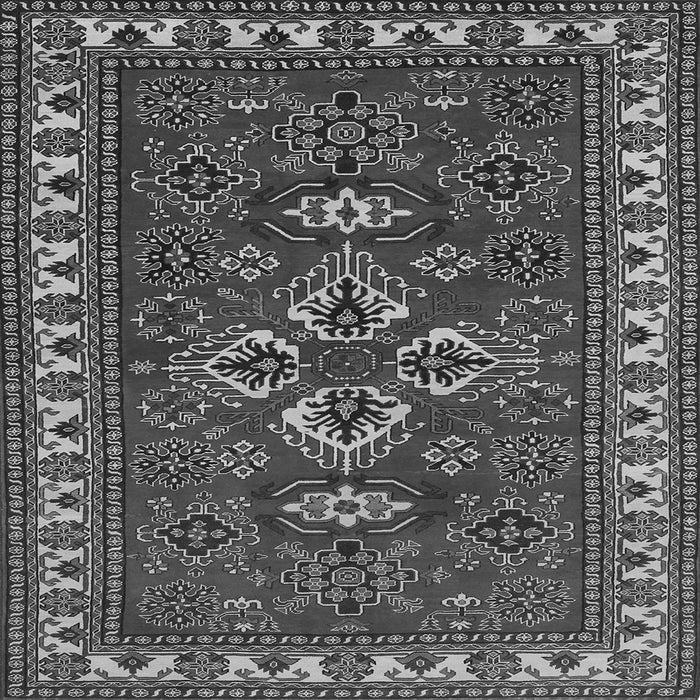 Serging Thickness of Persian Gray Traditional Rug, tr834gry