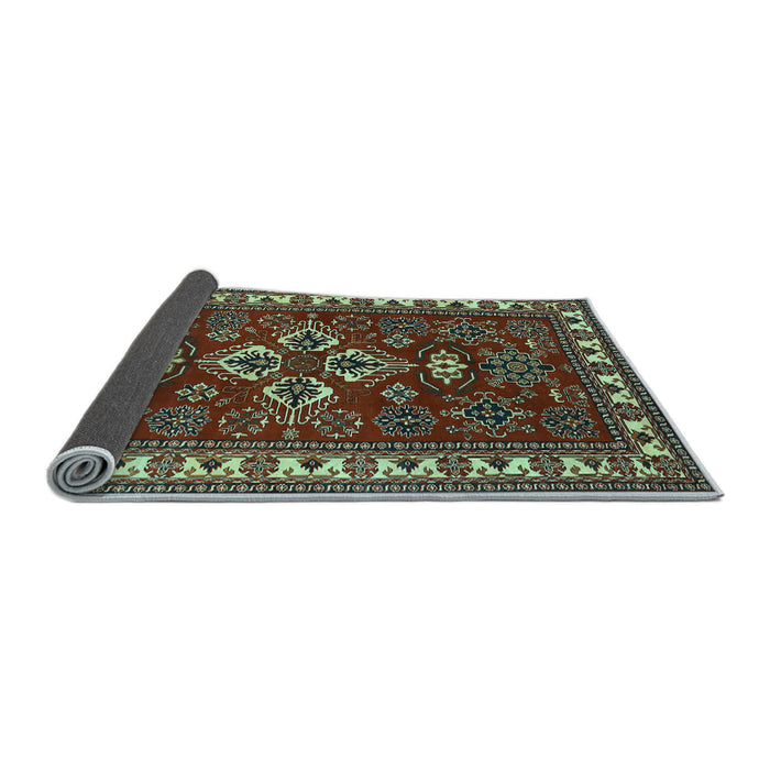 Sideview of Persian Light Blue Traditional Rug, tr834lblu