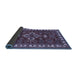 Sideview of Persian Blue Traditional Rug, tr834blu