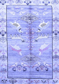 Persian Blue Traditional Rug, tr835blu