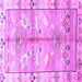 Square Persian Purple Traditional Rug, tr835pur