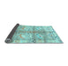 Sideview of Persian Light Blue Traditional Rug, tr835lblu